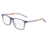 Nike Enfant Nike NIKE 5544 034 Montures optiques Bio-inject Gris Carré Normale Photochromatique