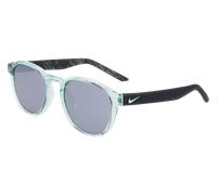 Nike Enfant Nike NIKE SMASH DZ7382 342 Lunettes de soleil Bio-inject Vert Argent Ronde Normale Photochromatique