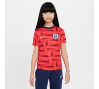 Nike England Academy Pro Pre Match Shirt 2024 Juniors Rouge/Bleu 11 - 12 ans Unisex