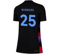 Nike England Away Winners Shirt 2025 Womens Gagnants 25 16 (XL) Female