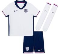 Nike England Home Minikit 2024 Infants Blanc/Bleu 3-4 ans Male