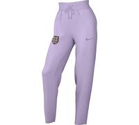 Nike England Pants Ent Wnsw Phnx FLC HR Pantcurve, Violet Mist/Dark Raisin, FZ6195-511, L