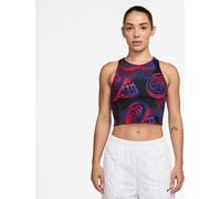 Nike England Printed Tank Top 2025 Womens Violet/Noir 12 (M) Female