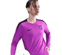 Nike England Strike Crew Top 2025 Womens Violet/Noir 12 (M) Female