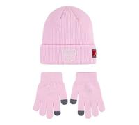 Nike Ensemble bonnet et gants 9A0969 Rose - 9A0969-A9Y - Enfant Taille unique
