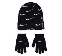 Nike Ensemble bonnet et gants tricotés pour garçons (8-20), Tout gris, 8/20