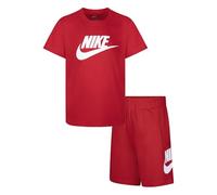 Nike Ensemble complet enfant CLUB TEE ET SHORT 56L596, rouge, 9 mois