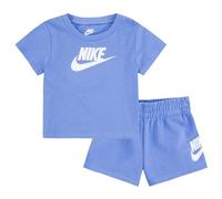 Nike Ensemble complet enfant CLUB TEE ET SHORT 66L596, bleu ciel, 18 mois