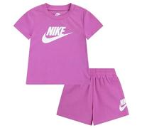 Nike Club Tee E Short Set 86l596 Complet, Fuchsia, 4-5 Ans Garçon