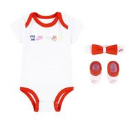 Nike Ensemble de corps blanc 001 0/6 mois, Blanc, 0 - 6 mois