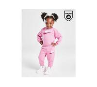 Nike Ensemble de survêtement Chenille Crew Fille Bébé - Rose 6-9M