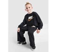Nike Ensemble de survêtement Club Chenille Crew Enfant - Noir 6-7Y