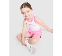 Nike Ensemble débardeur côtelé/short running Enfant Fille - Rose 5-6Y