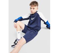 Nike Ensemble Sweatshirt/Short Poly Crew Junior - Bleu 13-15Y