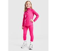 Nike Ensemble zippé 1/2/pantalon legging Swoosh Pacer Fille Enfant - Rose 4-5Y