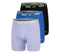 Nike Essential Cotton Stretch Boxer Brief Caleçon - Pack de 3 Hommes-violet, bleu, Taille XL