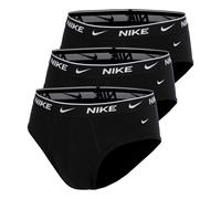 Nike Essential Cotton Stretch Brief Caleçon - Pack de 3 Hommes-noir, noir, Taille S