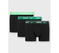 Nike ESSENTIAL COTTON STRETCH TRUNK 3 PCK men Boxers & Briefs black taille: XL