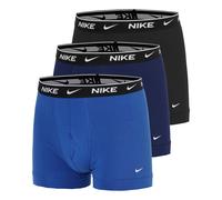 Nike Essential Cotton Stretch Trunk Caleçon Pack de 3 Hommes - bleu, bleu, Taille S