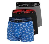 Nike Essential Cotton Stretch Trunk Caleçon Pack de 3 Hommes - bleu clair, Taille S