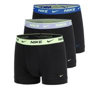 Nike Essential Cotton Stretch Trunk Caleçon Pack de 3 Hommes - noir, turquoise