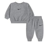 NIKE Essential Fleece Crew Ensemble pour bébé Dk Grey Heather 24 mois