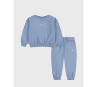 Nike ESSENTIAL FLEECE CREW SET Tracksuits blue taille: Age 4-6 | EU 104-116