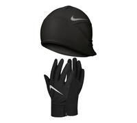 Bonnet gants nike essential running noir homme