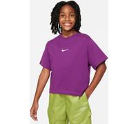 Nike Essential Short Sleeve Boxy T-Shirt pour Enfant Viotech/White XS