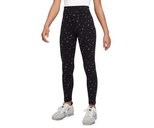 Nike Essentiel Collants, Noir/Blanc, 8-10 Ans Fille