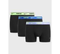 Nike ESSNTIAL COTTON STRC TRUNK 3PK men Boxers & Briefs black taille: S