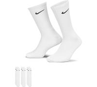 Chaussettes de training mi-mollet Nike Cushioned (3 paires) - Blanc 34-38