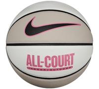 Nike Everyday All Court Ballon de Basketball 8P - pour l'intérieur et l'extérieur - Entraînement Robuste - Livré dégonflé - Noir/Peony/Black - 7