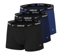 Nike Everyday Cotton Strech Trunk Caleçon Pack De 3 Hommes - Bleu Foncé , Bleu, Taille S