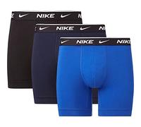 Nike Everyday Cotton Stretch Boxer Briefs 3Pk pour Homme Obsidian/Game Royal/Black S