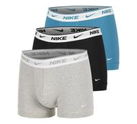 Caleçon Nike Trunk bleu gris clair noir pur (3 unités) - M