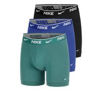 Nike Everyday Cotton Stretch Caleçon Pack de 3 Hommes - multicouleur, noir, Taille S
