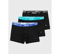 Boxer Nike Trunk noir pur bleu électrique (3 unités) - S