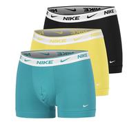 Nike Everyday Cotton Stretch Trunk Caleçon Pack De 3 Hommes - Noir , Multicouleur, Taille L