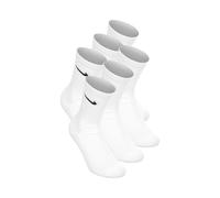 Nike Everyday Crew Chaussettes de tennis Pack de 6 Enfants - blanc, noir