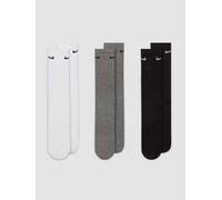 Nike Everyday Cush Crew 3P Socks à motifs S