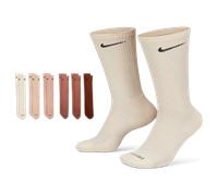 Chaussettes de training mi-mollet Nike Everyday Plus Cushioned (6 paires) Multicolore 38-42