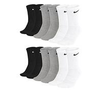 Nike Everyday Cushioned Crew Socks SX7664 Lot de 6 paires de chaussettes d'entraînement unisexes