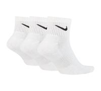 Nike - Everyday Cushioned Training - Chaussettes multifonctions - Unisex S - EU: 34-38 - white / black