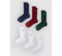 Nike Everyday Elevated 6 Pack Socks à motifs M