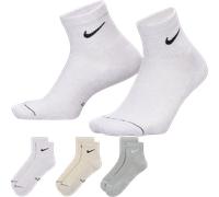 Nike Everyday Elevated Ankle 3 pairs Chaussettes S Multicolore