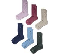 Nike Everyday Elevated Ankle 6 pack Chaussettes M Multicolore