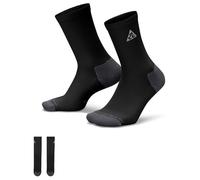 Nike - Everyday ELVD Crew ACG - Chaussettes de running - EU 42-46 - black / dark smoke grey / reflective silver