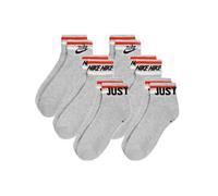 Nike Everyday Essential DX5080 Lot de 6 paires de chaussettes de sport unisexe, gris, 42-46