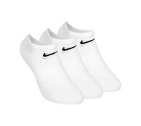 Nike Chaussettes de sport Everyday Lightweight NoShow - Pack de 3 Blanc/Noir Taille 46-50
